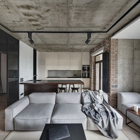 Room in loft style System PROFILE marki Nowodvorski Lighting – jedno rozwiązanie, wiele możliwości